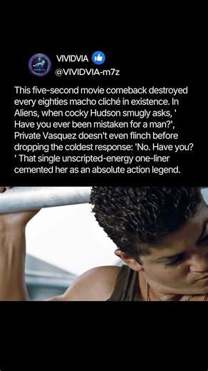 This five-second movie comeback destroyed every eighties macho cliché in existence