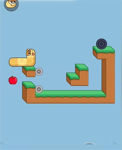 Can You Solve This Snake Puzzle? 🐍🧠#gameplay #mobilegame