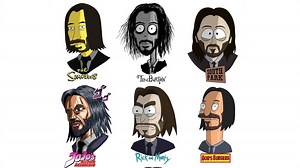 Fan Art Imagines Several Celebrities and Characters in Different Cartoon Art Styles — GeekTyrant