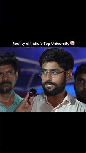 Reality of India's top university!