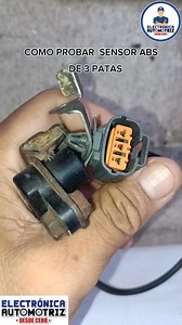 cómo probar el sensor ABS de 2 pines ? #electronicaautomotriz #mecanicaautomotriz | Autoelectronica TV