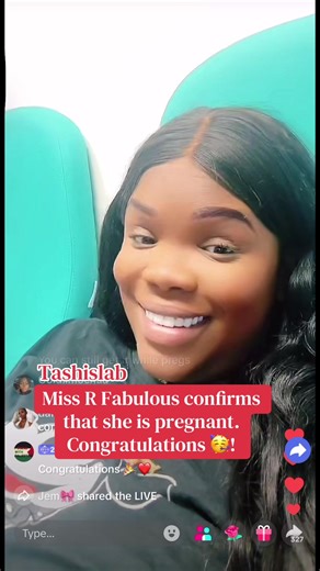 Miss R Fabulous Announces Her Pregnancy