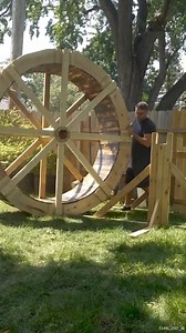255K views · 1.6K reactions | #WaterWheelBuild #DIYWaterWheel #WoodProject | How To Make Everything | Facebook