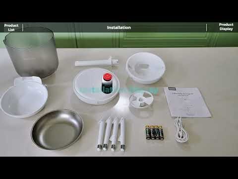 Tutorial: MeowServe B10 Automatic Pet Cat Feeder Assembly