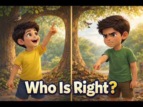 The Same Tree… Two Different Views 🌳 | A Story About Perspective for Kids