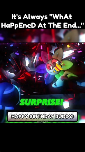 Dandy Chases Astro On His Birthday In Dandys World New Update Animation #roblox #dandysworld #update