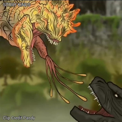 Godzilla vs. Mega Fungus #godzilla #kingmonster #storykinds #godzillamonster