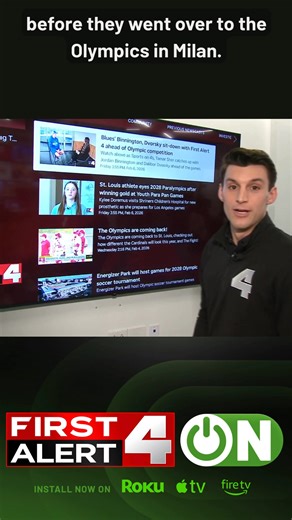 Install the First Alert 4 ON app on your Roku, Fire TV Stick, or Apple TV to stream extended conversations, full interviews and Cardinals Spring Training coverage! | KMOV