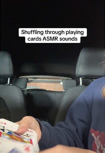 Shuffling Through Playing Cards ASMR Sounds