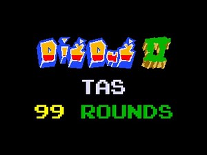 [TAS] Dig Dug Ⅱ - 99 Rounds