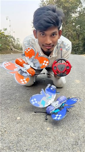 Remote control butterfly unboxing