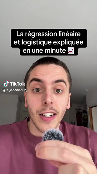 Comprendre la régression linéaire et logistique en une minute