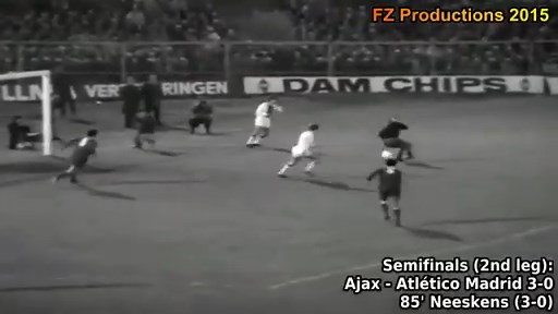 Football : 1970-1971 European Cup AFC Ajax All Goals (Road to Victory)