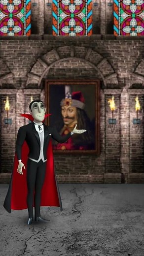 Annoying Orange vs Vampire #Shorts #Shocktober