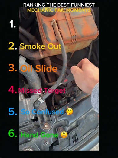 Ranking The Best Funniest Mechanic Fail Moments