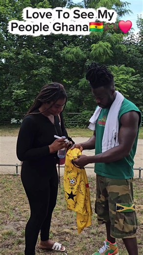 God Bless My Homeland Ghana — Autograph & World Cup Tribute