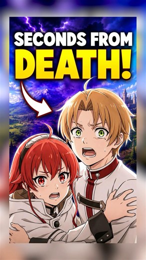 The REAL Reason Rudeus & Eris SURVIVED The Mana Disaster | Mushoku Tensei #shorts #anime