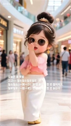 ​일소일소 (一笑一少): 한 번 웃으면 한 번 젊어지고,​일로일로 (一怒一老): 한 번 화내면 한 번 늙는다.