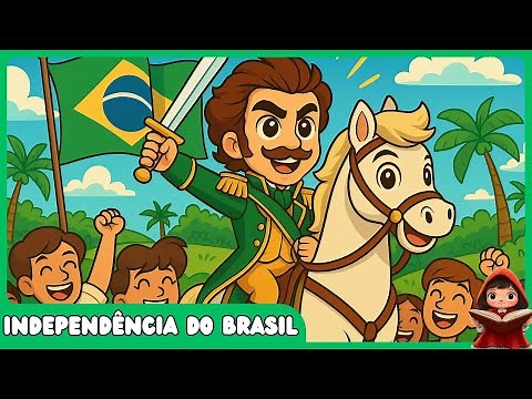 🇺🇸 The History of Brazil's Independence for Children | Animated Children's Story