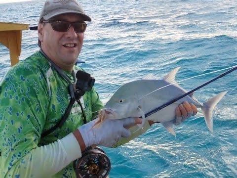 Fly Fishing Christmas Island for Bone fish & Trevally
