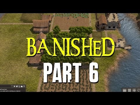 Banished Gameplay Walkthrough Part 6 - TOWN HALL