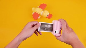 Kids Camera Instant Print - Digital Camera with Flip Lens, Birthday Gift for Boys Girls, Instant Print Photos for Toddlers HD Selfie 1080P Video, Portable Travel Toys for 4 5 6 7 8 9 10 Years Blue