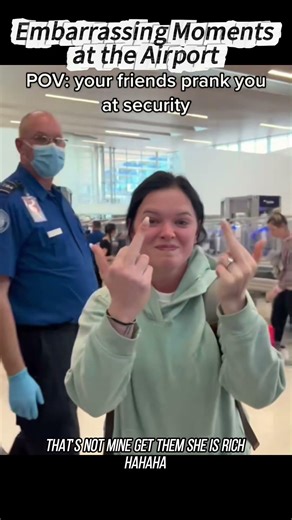 The Most Embarrassing Airport Moments Ever… I Can’t Watch This 😳✈️ #funny #fyp