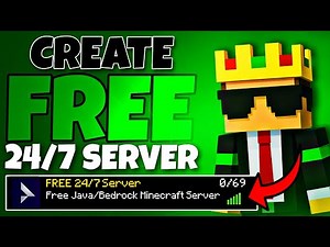 How To Make Free Minecraft Server 24x7 | Free 24/7 Minecraft Hosting🔥