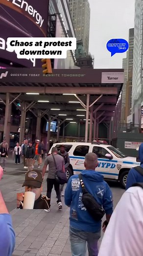165K views · 1.4K reactions | Downtown NYC protest turned...