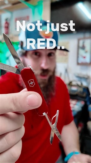 Victorinox Swiss Army Knives are NOT just RED!