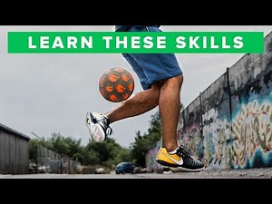 THE COOLEST FOOTBALL SKILLS | 5 simple flick ups from a pass