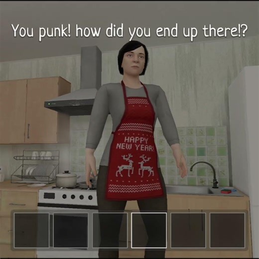 Rare Scene Of Schoolboy Runaway