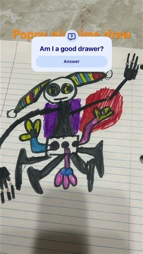 Poppy playtime drawings