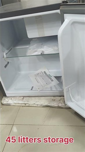 Mini 45 litters fridge / hisense #fridge #minifridge #shortsfeed