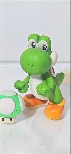 yoshi clay - Mario galaxy