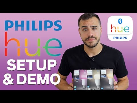 New Bluetooth Philips Hue Lights - Setup and Demo