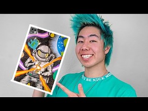 Drawing Astronaut And Turkey | ‪@ZHCYT‬ Space Design 🌌