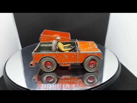 Dinky toys Diecast Restoration Landrover no/340 trailer no/341. 1954/71.