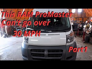 RAM ProMaster 3.0L Low Power - Limp Home Mode DTC P0402 & P0101 Part 1 Diag & Repair
