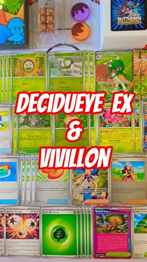 Decidueye Ex & Vivillon Pokémon TCG OutTheBoxTCG Custom Decks #pokemon #deckprofile #pokemonchannel