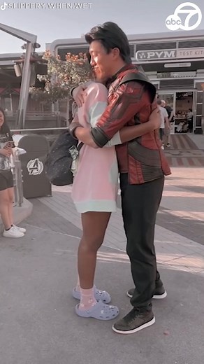 Shang-Chi is one of the most recent additions to the Marvel universe, which means the character is fully present at Disney California Adventure's Avengers Campus entertaining guests. Video captured a special moment during a character interaction with a visitor when Shang-Chi communicated in American Sign Language. ♥️ | ABC7