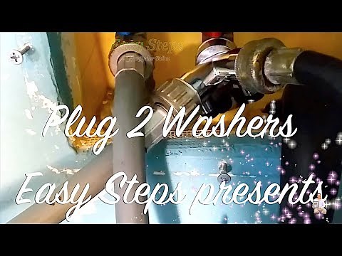 SOLVED - How To Connect 2 Washers To Same HOT Water Line Connection