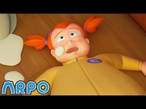 Emma Takes The Cake! | Arpo the Robot | Funny Cartoons for Kids | ‪@ARPOTheRobot‬