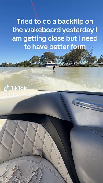 How to Backflip on a Wakeboard Behind a Boat