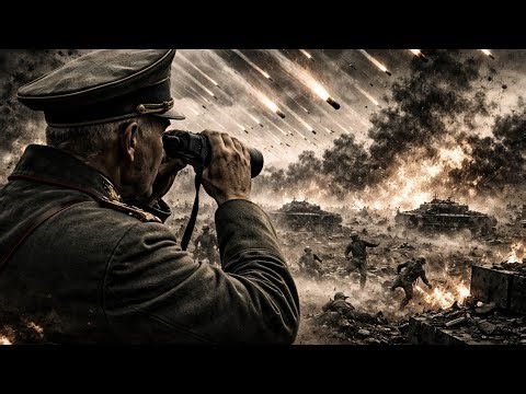 German General Watches 3,000 Shells Obliterate His Army in Seconds | WWII Devastation