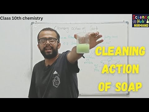 Cleansing action of soap | Experiment | Micelles formation | Class 10th & 12th | #soap #experiment