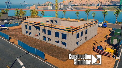 《建筑模拟》在码头边上建造集装箱酒店 | Construction Simulator