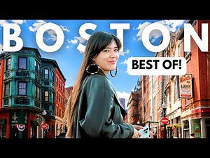 BOSTON: America's Most CHARMING & EUROPEAN City!