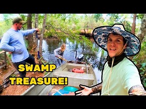 Metal Detecting Button Infested Swamp! Found Treasures from 200+ Yrs Ago