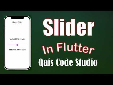 Flutter Slider with Custom Properties in Urdu/Hindi | Build Interactive & Stylish Sliders 2025